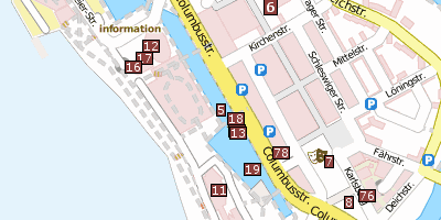 Alter Hafen  Stadtplan